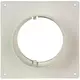Piastra da parete rotonda in plastica diametro: 150 mm AFS150