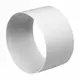 Manicotto di collegamento in plastica per raccordi tondi Ø150 mm - ASF150