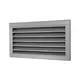 Griglia esterna L=300 x A=300 acciaio inox