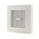 Aspiratore per il bagno Ø 100 mm bianco con sportello di chiusura automatico e timer - versione lusso X100ZHT