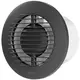Aspiratore per il bagno rotondo Ø 100 mm antracite - base EA100A
