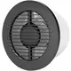 Aspiratore per il bagno rotondo Ø 125 mm antracite - Base EA125A
