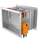 Attuatore rettangolare per serrande tagliafuoco 24V - E-FD40 250x650 M24 S