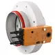 Serranda tagliafuoco rotonda compatta 630 mm servomotore 24V - E-FDC DD M24 D630