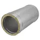 Tubo DP diametro 150 mm (150/200) L500 I316L/I304 (D 0,5/0,6)