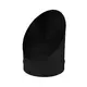 Tubo diffusore diametro 100 mm 45 gradi (Sendz. Verz.) RAL9005