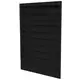 Diffusore da muro esterno 600x1000 in acciaio con alette fisse - colore misto RAL 9005