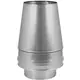 DP diametro 100 mm (100/150) Pezzo superiore conico PS I316L/I304 (D 0,5/0,6)