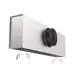 Plenum non isolato per diffusore lineare con 3 fessure da 400 mm