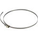 Fascetta stringitubo in acciaio inox diametro 60 mm 380 mm - PCSS60-380