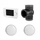 Kit Ubbink RF 0,53 Valvola a 3 vie regolazione orologio 2 x Sensore CO²