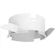 Boccola di montaggio per valvola Vent-Axia UniflexPlus RV (collare RVK) - bianco 125mm
