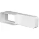 Riduttore rettangolare in plastica da 220x55 a 110x55 mm - KS25-15