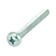 Vite di metallo M6 x 50 mm - Testa a croce - Confezione da 200 pezzi