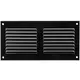 Griglia metallica 200x100 mm nera - MR2010M - RAL9005