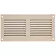 Griglia metallica 200x100 mm beige - MR2010Y
