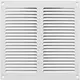 Griglia metallica 200x200 mm bianca - MR2020