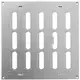Griglia metallica regolabile 200x200 mm zincata - MR2020RZn