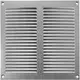 Griglia metallica 200x200 mm zincata - MR2020Zn