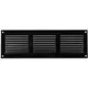 Griglia metallica 300x100 mm nera - MR3010M - RAL9005