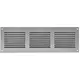 Griglia metallica 300x100 mm grigia - MR3010P