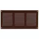 Griglia metallica 300x150 mm marrone - MR3015B