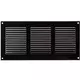 Griglia metallica 300x150 mm nera - MR3015M - RAL9005