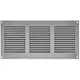 Griglia metallica 300x150 mm grigia - MR3015P