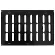 Griglia metallica regolabile 300x200 mm nera - MR3020RM - RAL9005
