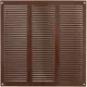 Griglia metallica 300x300 mm marrone - MR3030B