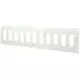 Griglia regolabile a fessura rettangolare in metallo 400x100 bianca - MR4010R - RAL9016
