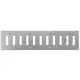 Griglia metallica regolabile 400x100 mm zincata - MR4010RZn