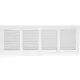 Griglia metallica 400x150 mm bianca - MR4015