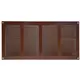 Griglia metallica 400x200 mm marrone - MR4020B