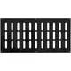 Griglia metallica regolabile 400x200 mm nera - MR4020RM - RAL9005
