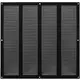 Griglia metallica 400x400 mm nera - MR4040M - RAL9005