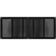 Griglia metallica 500x200 mm nera - MR5020M - RAL9005