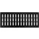 Griglia metallica regolabile 500x200 mm nera - MR5020RM - RAL9005