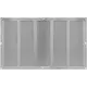 Griglia metallica 500x300 mm zincata - MR5030Zn