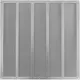 Griglia metallica 500x500 mm zincata - MR5050Zn