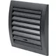 Griglia a muro regolabile 150x150 mm antracite - N10RA