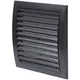Griglia a muro 190x190 mm antracite - N12A