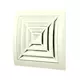 Griglia a soffitto quadrata diametro 150x150: 100 bianca - ND10G