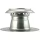 Ventilazione per tetto piatto Vent-Alluminio 2000 a doppia parete 250 mm
