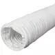 Tubo di ventilazione flessibile bianco 150 mm (6 metri)