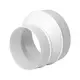 Riduttore tondo in plastica da 125 mm a 100 mm - AP125-100