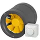 Aspiratore a tubo Ruck Etamaster con Motore EC - 220 m³/h Ø 125 mm + regolatore PWM