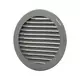 Diametro griglia con alette: 100 mm grigio - VR100P