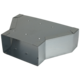 Riduttore 300 x 80 mm a 220 x 80 per tubo rettangolare zincato