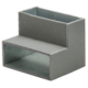 Termodotto a gomito 90 gradi 220x80 mm verticale